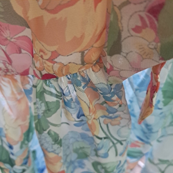 🌸 Lai Meng Five Cats Karolina Floral Dress – Size Small, NWT 🌸 - Picture 11 of 11